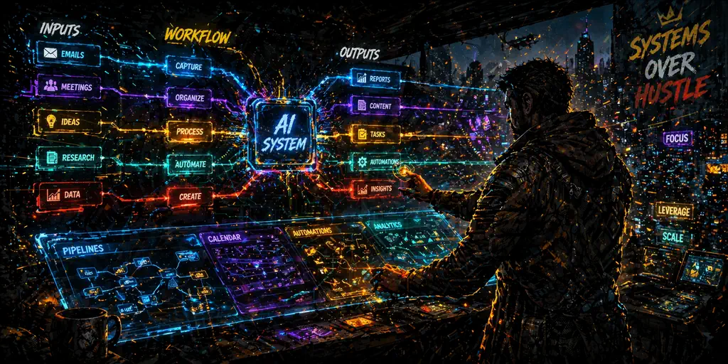 Work AI workflow visual